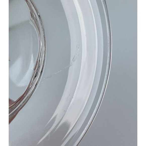 Vintage Cristal d'arques France Faced Pair Genuine Lead Crystal Candlesticks - Picture 13 of 16